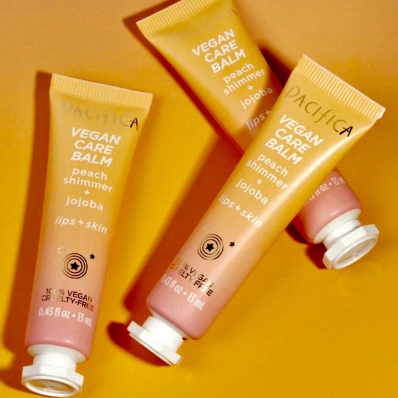 Pacifica Vegan Care Balm Peach Shimmer - Picture 4 of 6